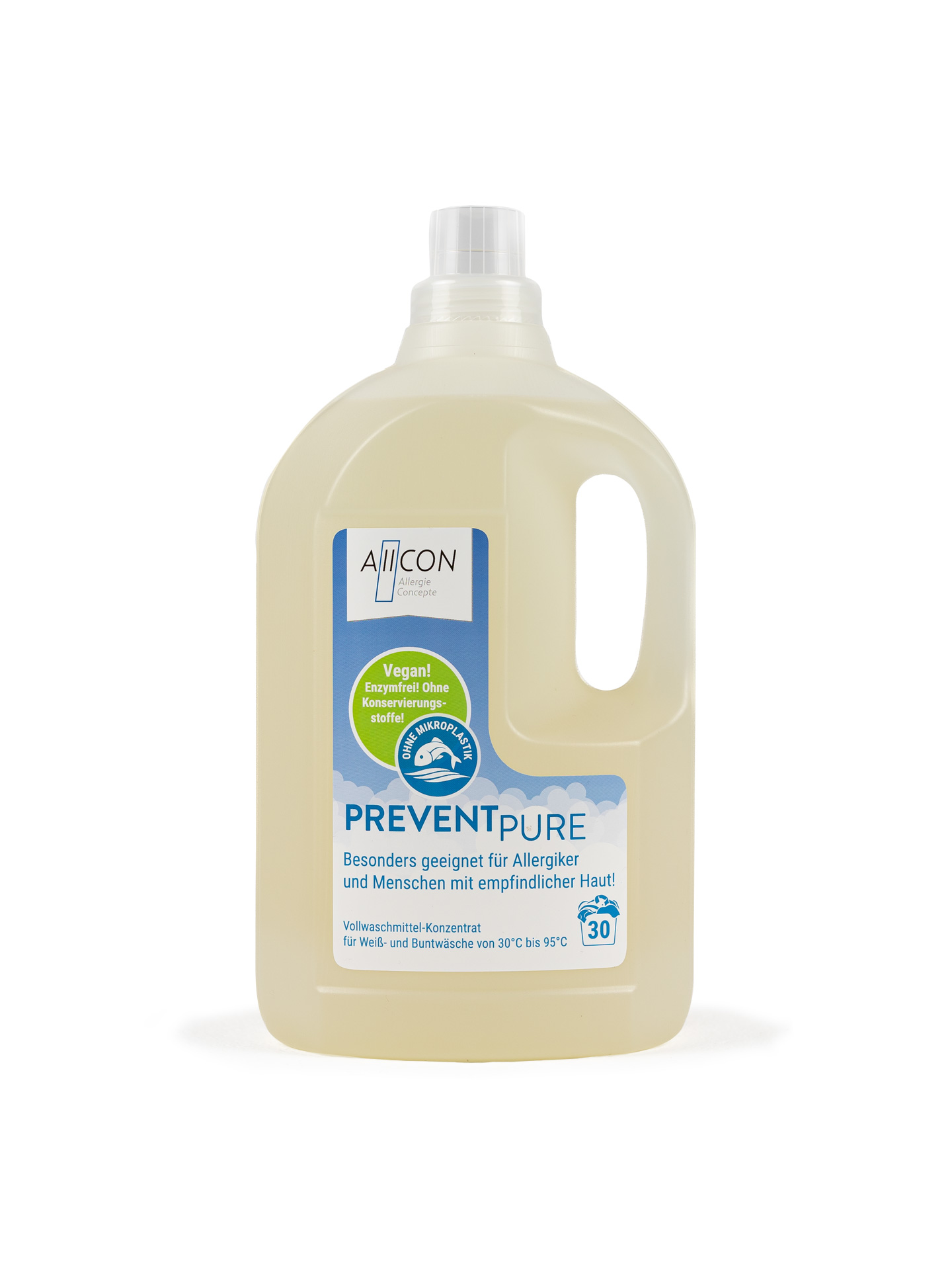 Hypoallergenes Waschmittel "Prevent Pure", 2 Liter