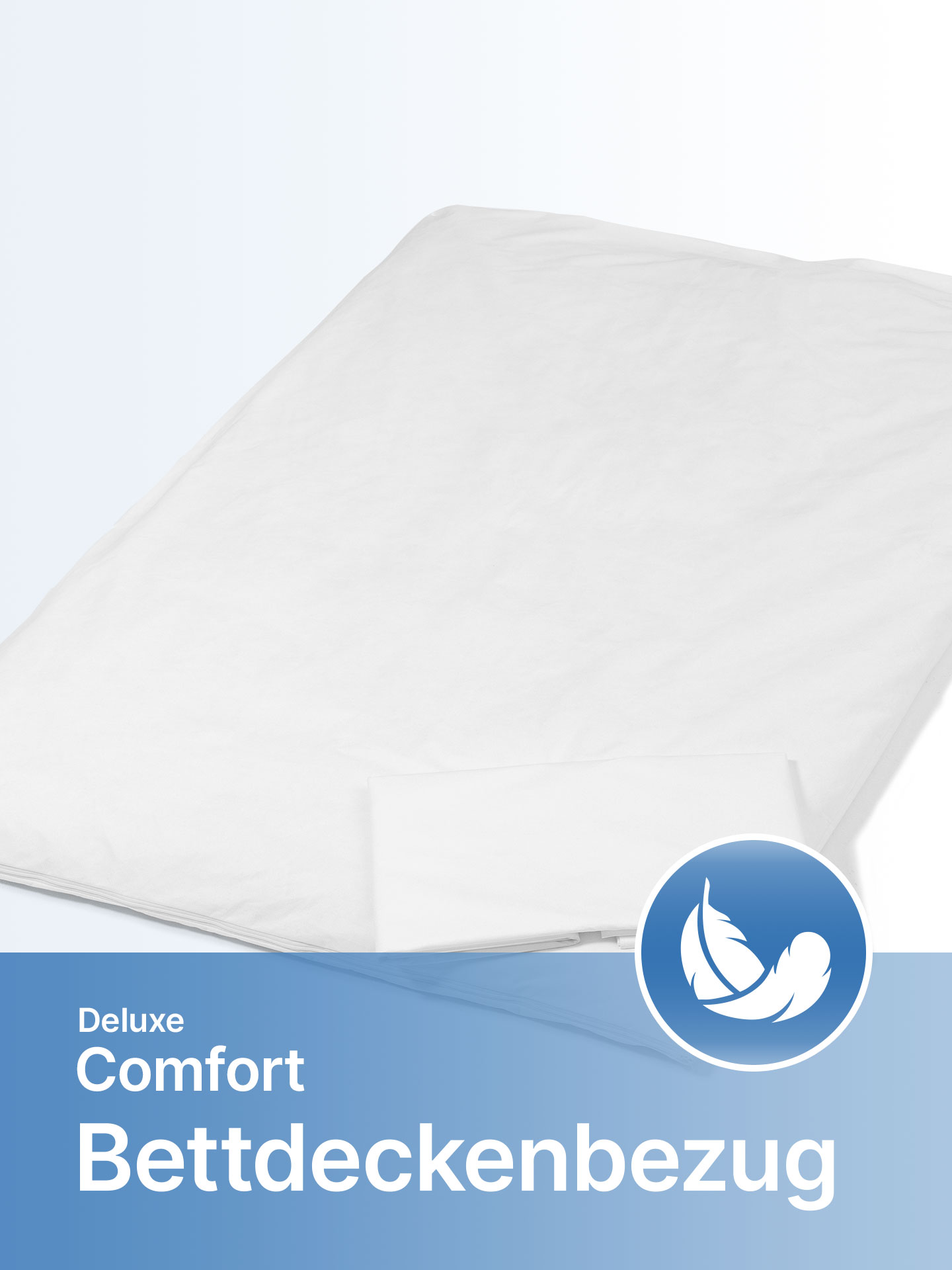 Allergiker Encasing Bettdeckenbezug "Deluxe Comfort" - allergendicht, milbendicht