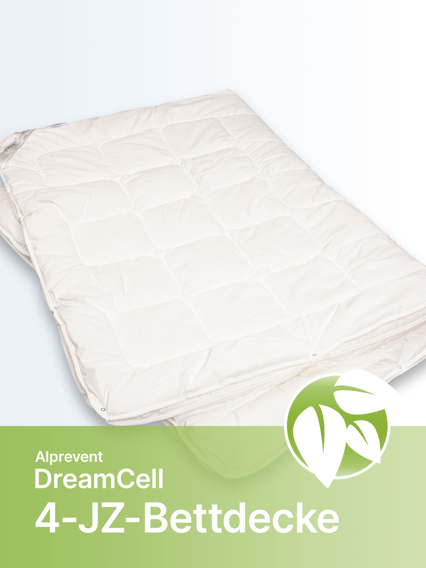 Allergiker "Prevent DreamCell" 4-Jahreszeiten-Bettdecke - allergendicht, milbendicht