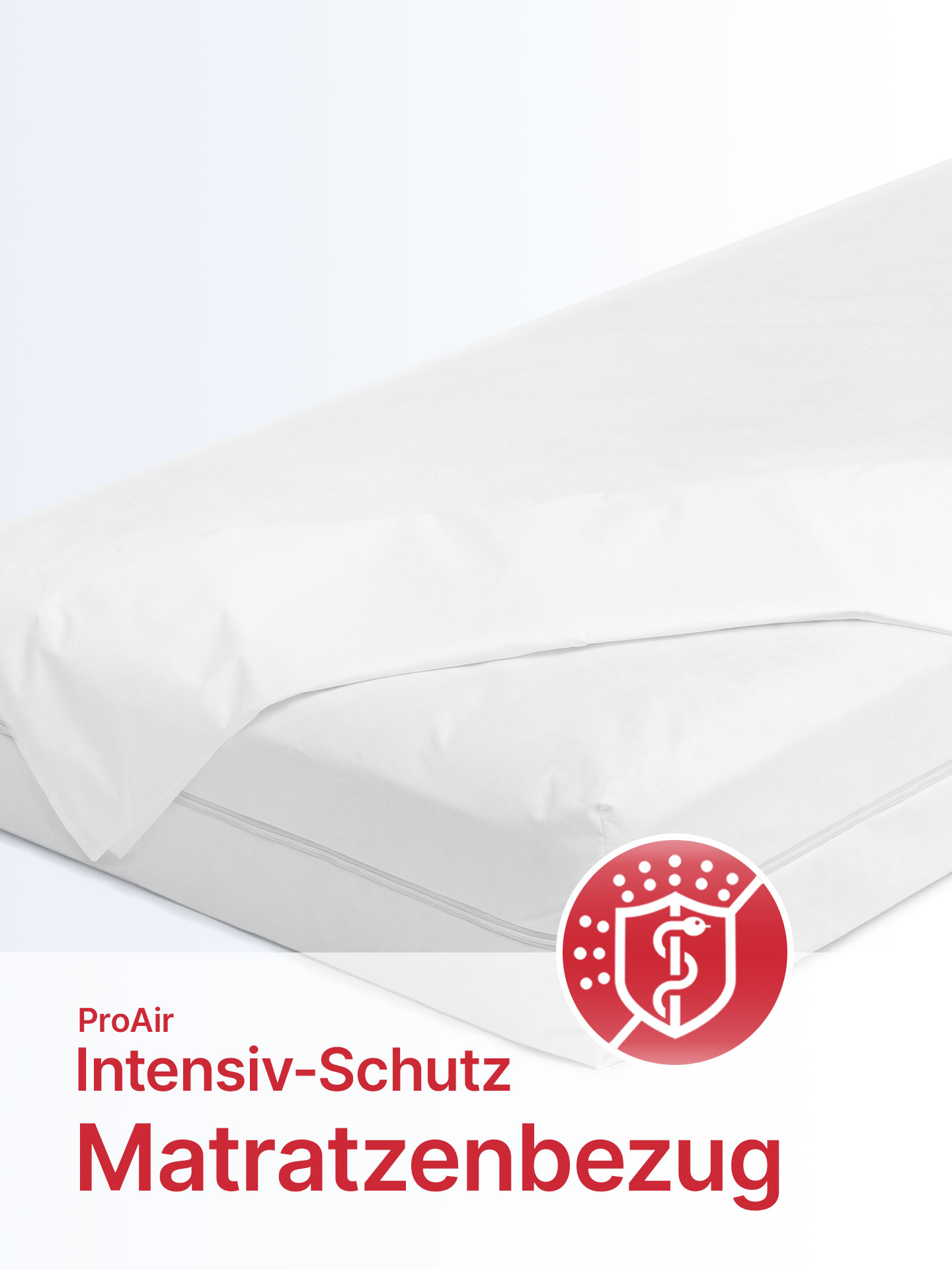 Allergiker Encasing Matratzenbezug "ProAir Intensiv-Schutz" - allergendicht, milbendicht