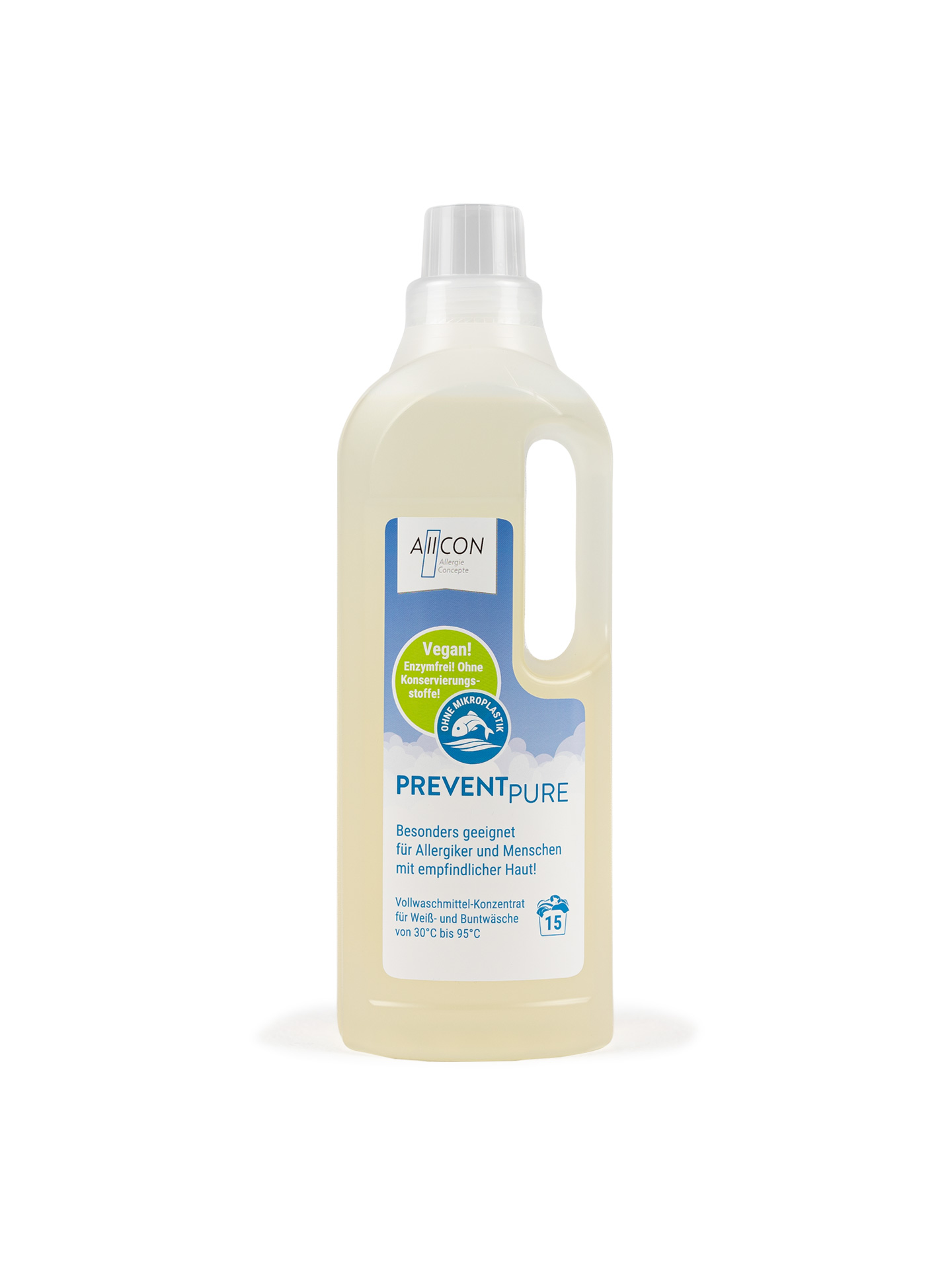 Hypoallergenes Waschmittel "Prevent Pure", 2 Liter