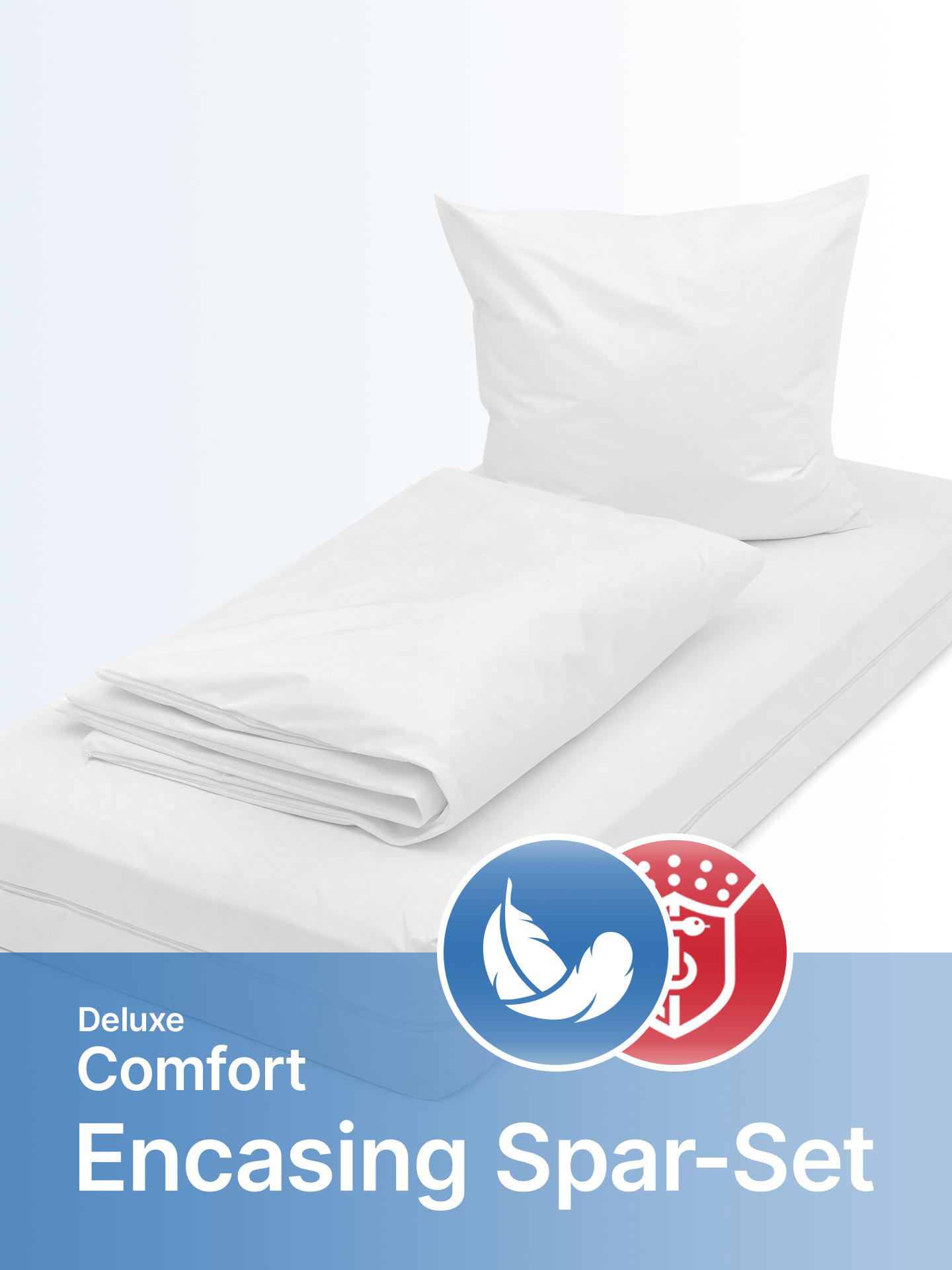 Allergiker Encasing Sparset Deluxe Comfort - allergendicht - milbendicht